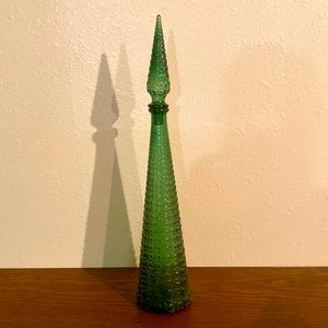 Vintage Textured Glass Sculpture